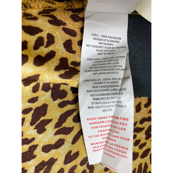 Leopard Print Satin Shirt & Skirt Set US 10‎ Tall Baroque Luxury Glamour Mobwife - Picture 15 of 16